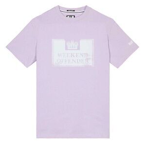 Weekend Offender Mens Bonpensiero Graphic T-Shirt / Purple